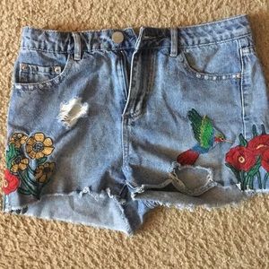 Denim short